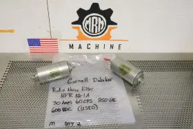 Cornell Dubilier Nfr112-1a Radio Noise Filter 30a 60cps 250vac 600vdc Lot Of 2