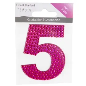 Cousindiy 5a002mlf-1gp0x 3 Pack - Craft Perfect Number Sticker -pink #5 Cousindiy 5a002mlf-1gp0x 3 Pack - Craft Perfect Number Sticker -pink #5