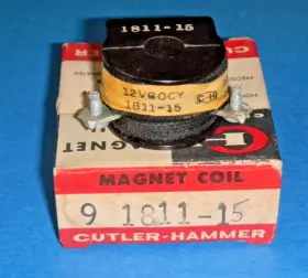 Cutler Hammer Eaton 9181115 9-1811-15 Contactor Replacement Magnet Coil - 12v 60 Hz