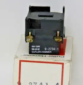 Cutler Hammer Eaton 927341 9-2734-1 Contactor Replacement Coil 104v 50hz 120v 60hz New Cutler Hammer Eaton 927341 9-2734-1 Contactor Replacement Coil 104v 50hz 120v 60hz New