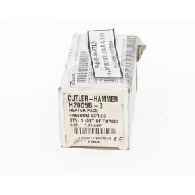 Cutler-hammer H2005b-3 3 Heater Pack Freedom Series Overload Relay 2.2 3.3a New