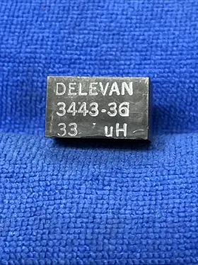 Delevan 3443-36 General Purpose Inductor 33uh 10% 1 Element Ferrite-core Delevan 3443-36 General Purpose Inductor 33uh 10% 1 Element Ferrite-core
