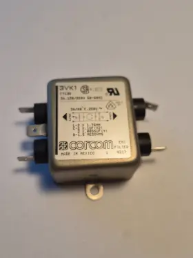 Delta Electronics Inc. #30vbgs5-1 Corcom P/n 3vk1 - Emi Filter 3a 120/250v 50-60hz Used