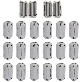 Didamx 9.0-gy 20pcs 9mm Grey Clip-on Ferrite Cores Ring Rfi Emi Noise Suppression Filter Ca Didamx 9.0-gy 20pcs 9mm Grey Clip-on Ferrite Cores Ring Rfi Emi Noise Suppression Filter Ca
