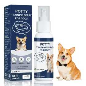 Die-matic 762849427393 Die-matic Potty Training Spray For Dogs Puppy 3.51 Oz Blue