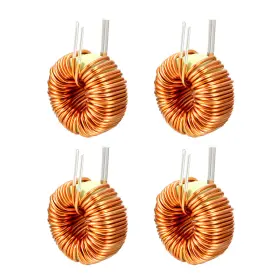 Duefixing 672668646946 5pcs 50uh 20a Inductance Coil Vertical Toroid Magnetic