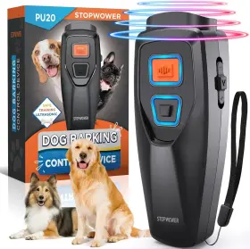 Dynvapor Pu20 Dog Bark Deterrent Device Black Anti Barking For Dogs