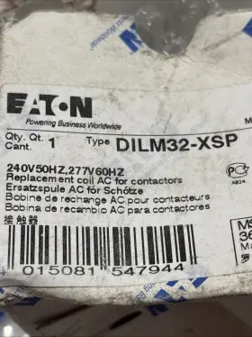 Eaton 015081547944 Dilm32-xsp Xtcerencoilb Replacement Coil Moeller Series 240v New Eaton 015081547944 Dilm32-xsp Xtcerencoilb Replacement Coil Moeller Series 240v New