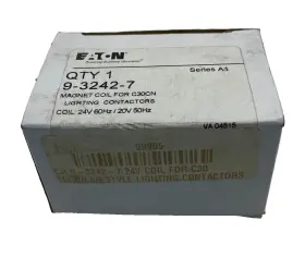 Eaton 932427 9-3242-7 Magnet Coil For C30cn Lighting Contactors 24v60hz / 20v50hz