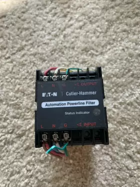 Eaton Apf120n03 Cutler Hammer Automation Powerline Filter See Pics Eaton Apf120n03 Cutler Hammer Automation Powerline Filter See Pics