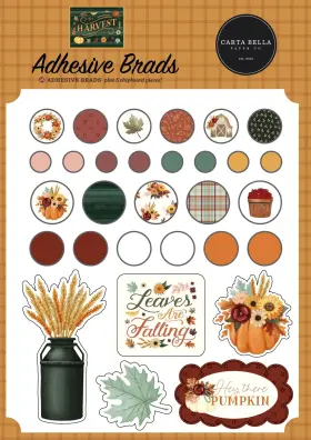 Echo Park Paper 5a0028vk-1gbyc Carta Bella Decorative Brads-harvest Echo Park Paper 5a0028vk-1gbyc Carta Bella Decorative Brads-harvest