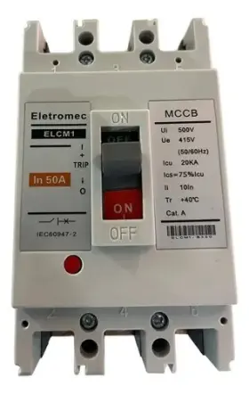 Eletromec Elcm1-b350 50a 500v 50-60hz
