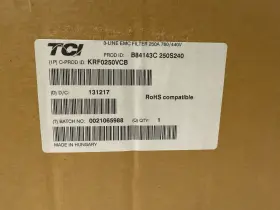 Emi Krf0250vcb Tci Rfi/emi Filter 3ph 480v 250amax