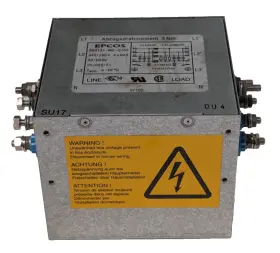 Epcos B84131-m2-g163 Power 4-line Filter 63a 440/250v 50/60hz Chassis Mount Epcos B84131-m2-g163 Power 4-line Filter 63a 440/250v 50/60hz Chassis Mount