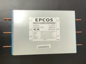 Epcos B84143b0250s080 Power Line Emc Filter 3x250a 520/300 Vac 50/60hz Epcos B84143b0250s080 Power Line Emc Filter 3x250a 520/300 Vac 50/60hz