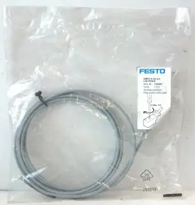 Festo Kmyz-9-24-2 5-led-pur-b 193687 24 V Dc Solenoid Coil Socket With Cable Festo Kmyz-9-24-2 5-led-pur-b 193687 24 V Dc Solenoid Coil Socket With Cable