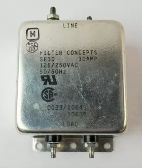 Filter Concepts Se30 Emi Filter Concepts Se30 Emi