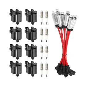 Filterup Uf271 8pcs Square Ignition Coils With 41-962 Platinum Spark Plugs &... Fast Ship