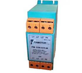 Finmotor 538.025.m 3 Phase Line Filter 440 Vac 25 Amp Fin