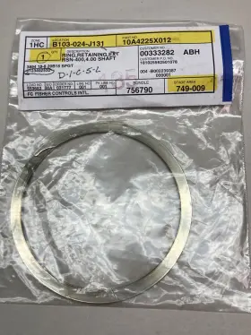 Fisher Controls 10a4225x012 Retaining Ring