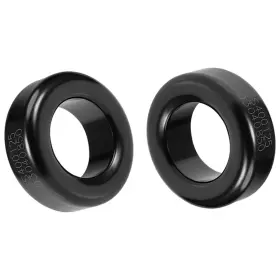 Fixinairp 672668646830 23.5x40.5x14.7mm Toroid Core Black Diy Ferrite Chokes Ring 5pcs