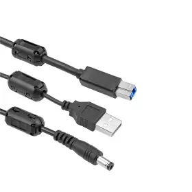 Fixinairp 680520282942 4.7-6.7mm Ferrite Cores Ring Clip-on Rfi Emi Filter Cable Clip Black 10x