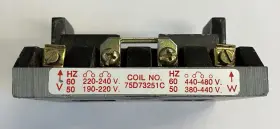 Furnas 75d73251c Coil 220-240v/60hz 190/220v-50hz 440/480v-60hz 380/440v-50hz Furnas 75d73251c Coil 220-240v/60hz 190/220v-50hz 440/480v-60hz 380/440v-50hz