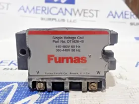 Furnas D71628-45 Single Voltage Coil 440-480volt 60hz 380-440volt 50hz Furnas D71628-45 Single Voltage Coil 440-480volt 60hz 380-440volt 50hz