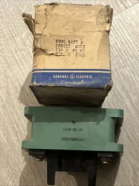 Ge 22d153g102 Square D 110 Volt Magnet Coil - New-b Ge 22d153g102 Square D 110 Volt Magnet Coil - New-b