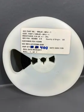 Gec Sml32-681j-1 400pcs 6.8uh Smd Inductor 5% Chip Lot