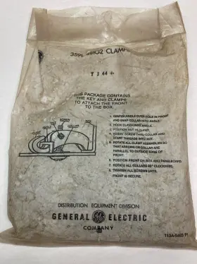 General Electric 359l481g2 Clamps