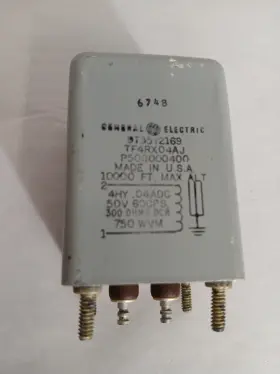 General Electric 9t35y2169 Inductor Choke 4hy 40ma 300-ohm Tf4rx04aj - Tested