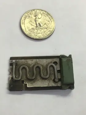 General Electric H7.39a Thermal Overload Heater Element Used General Electric H7.39a Thermal Overload Heater Element Used