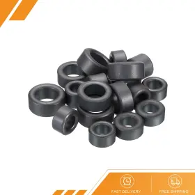 Gryfton 680811070081 20 X Ferrite Toroid Cores Set 5 Sizes Transformer Inductor Coil Ring Black