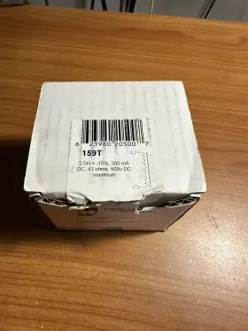 Hammond 159t 2.5h 300ma Dc Reactor Filter Choke Made In Canada Hammond 159t 2.5h 300ma Dc Reactor Filter Choke Made In Canada