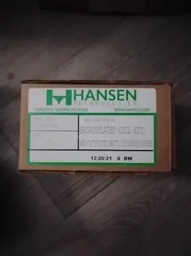 Hansen 70-1085 Technologies Encapsulated Coil Kit W1/2 Fitting 115v50/60hz