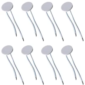 Hispknix H2-haz0016-8 8-pack Ceramic Coil Replacement Compatible With Pufc0-1.25mm Thickness