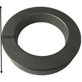 Hondark T118x80x22-1 1unit 118x80x20mm Ultra Large Ferrite Core Ring For Transformer Choke