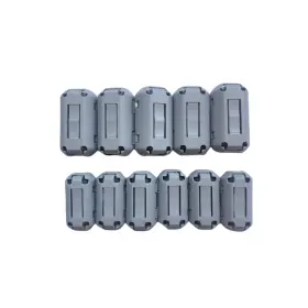 Hondark Uf70-10 Inner 0.28inch 7mm Electronics Filter Ferrite Core Chokes Bead Clamps Grey