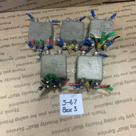 Hopkins Engineering F85065 Lot Of 5 2x10a/115-250vac 48-440hz Rfi Filter P3565