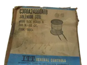 Industrial Mro C300a24060a18 Itt Solenoid Coil 240/220v Nsmp