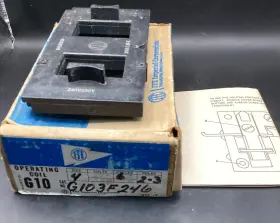 Ite G103f246 Ite/gould Class Operating Coil Size 4 2-3 Pole Used Ite G103f246 Ite/gould Class Operating Coil Size 4 2-3 Pole Used