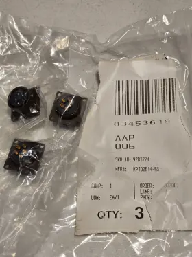 Itt Cannon Kpt02e14-5s 3 X Brand New High Density Circular Interconnect 26482