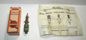 J.w. Miller 9014 J.w. Adjustable Tapped Inductor Rf Coil 1.75-10 Mh Nos In Box