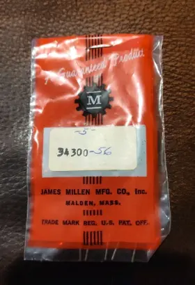 James Millen 34300-56 Lot Of 2 Rf Choke 56uh Resonance 28 Mhz Not Chinese