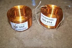 Jantzen 255-414 Audio 0.70 Mh 15 Awg Air Core Inductor Crossover Coils Matched Pair