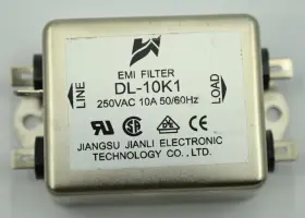 Jiangsu Jianli Electronic Technology Dl-10k1 Emi Filter 250vac 10a 50/60hz Jiangsu Jianli Electronic Technology Dl-10k1 Emi Filter 250vac 10a 50/60hz