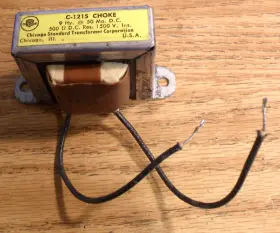 Jw Miller C-1215 Stancor Choke Coil - 9h 50ma New