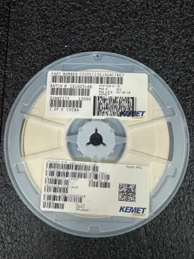 Kemet 399-14262-2-nd C0201c150j3gac7867 Surface Mount Multilayer Ceramic Chip Kemet 399-14262-2-nd C0201c150j3gac7867 Surface Mount Multilayer Ceramic Chip