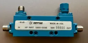 Krytar 0955-0098 Directional Coupler -16 Db 1.2 - 3.5 Ghz Krytar 0955-0098 Directional Coupler -16 Db 1.2 - 3.5 Ghz